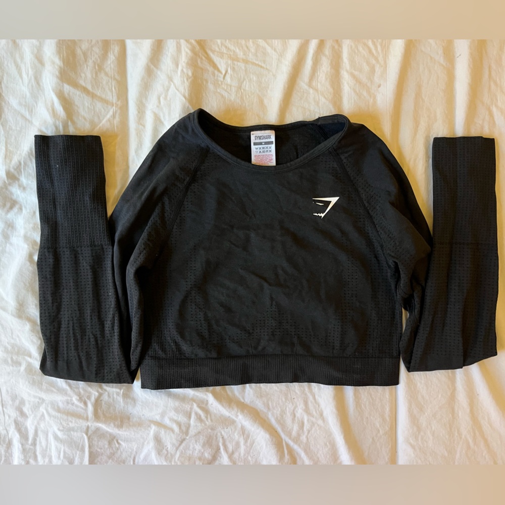 GYMSHARK CROP LONG SLEEVE